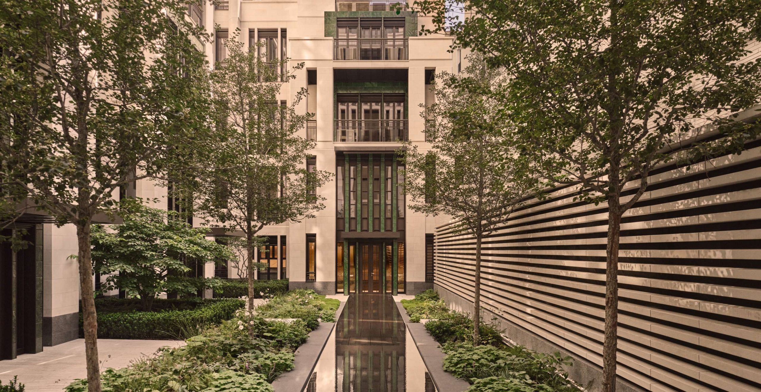 Residents’ courtyard